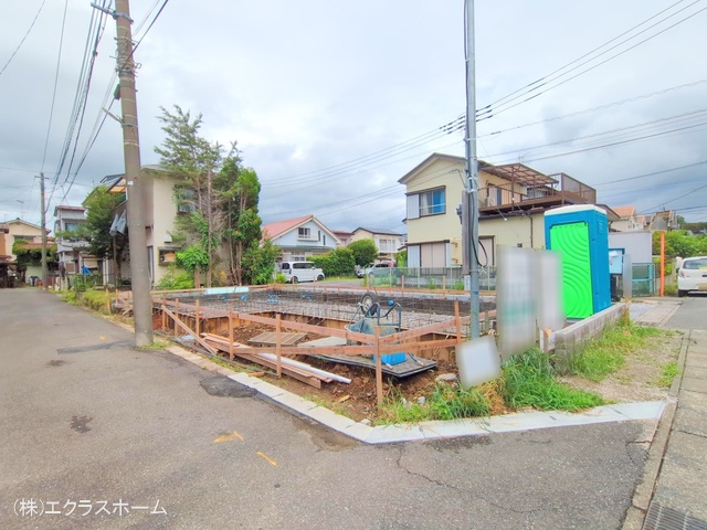 埼玉県春日部市備後東2丁目の新築戸建て基礎写真 2025年7月15日撮影