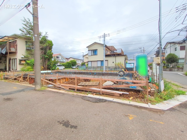 埼玉県春日部市備後東2丁目の新築戸建て基礎写真 2025年7月15日撮影