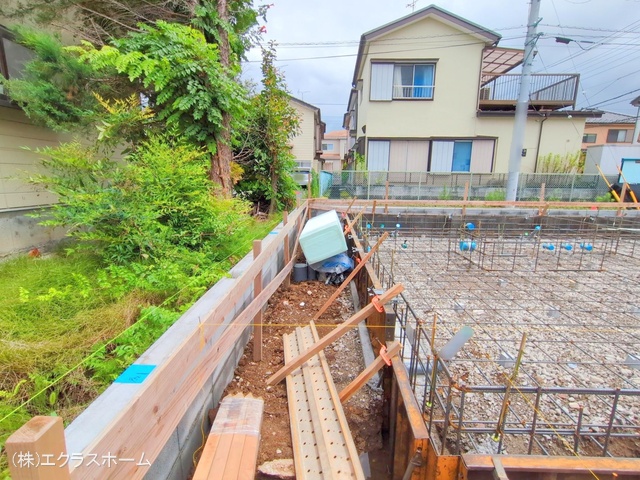 埼玉県春日部市備後東2丁目の新築戸建て基礎写真 2025年7月15日撮影