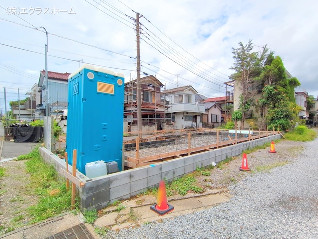 埼玉県春日部市備後東2丁目の新築戸建て基礎写真 2025年7月15日撮影