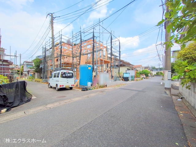 埼玉県春日部市備後東2丁目の新築戸建て上棟写真 2025年8月3日撮影