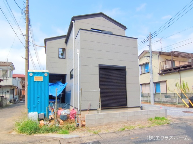 埼玉県春日部市備後東2丁目の新築戸建て外構写真 2025年9月9日撮影