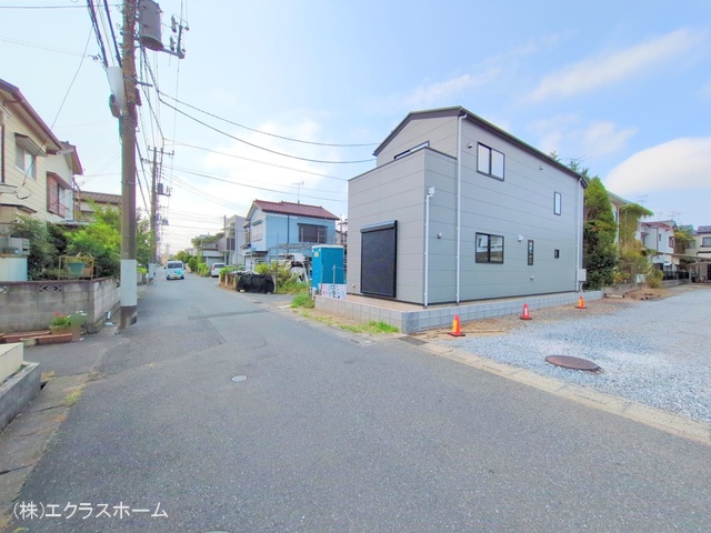 埼玉県春日部市備後東2丁目の新築戸建て外構写真 2025年9月9日撮影
