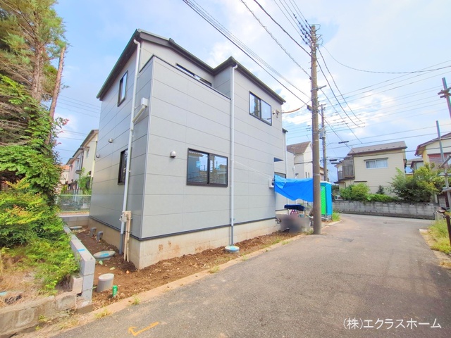埼玉県春日部市備後東2丁目の新築戸建て外構写真 2025年9月9日撮影