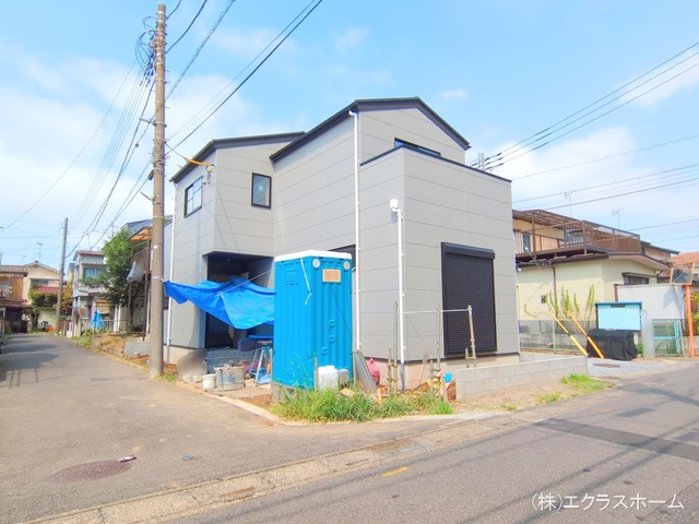 埼玉県春日部市備後東2丁目の新築戸建て外構写真 2025年9月9日撮影