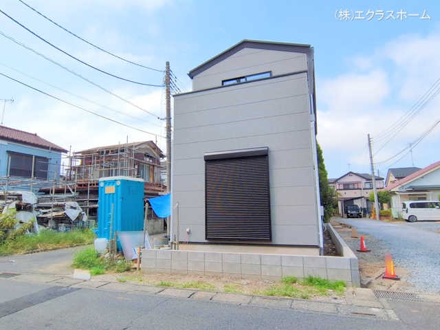 埼玉県春日部市備後東2丁目の新築戸建て外構写真 2025年9月9日撮影
