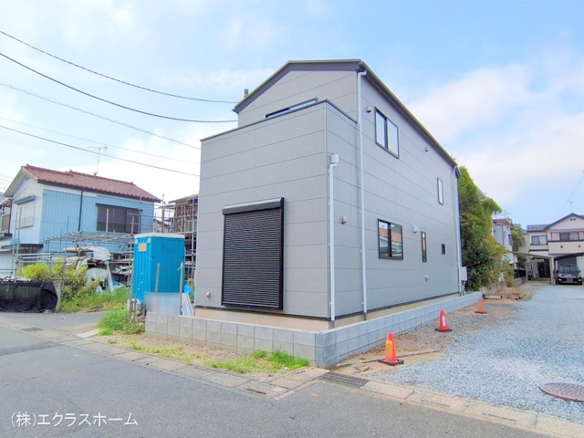 埼玉県春日部市備後東2丁目の新築戸建て外構写真 2025年9月9日撮影