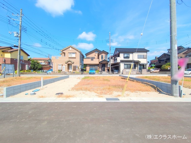 埼玉県春日部市小渕の新築戸建て更地・土地写真 2025年7月21日撮影