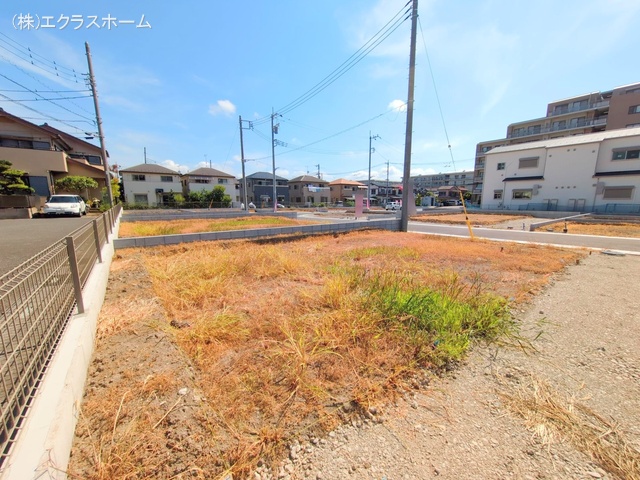 埼玉県春日部市小渕の新築戸建て更地・土地写真 2025年7月21日撮影