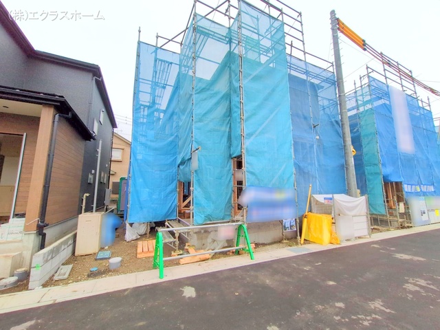 埼玉県春日部市小渕の新築戸建て上棟写真 2025年10月15日撮影