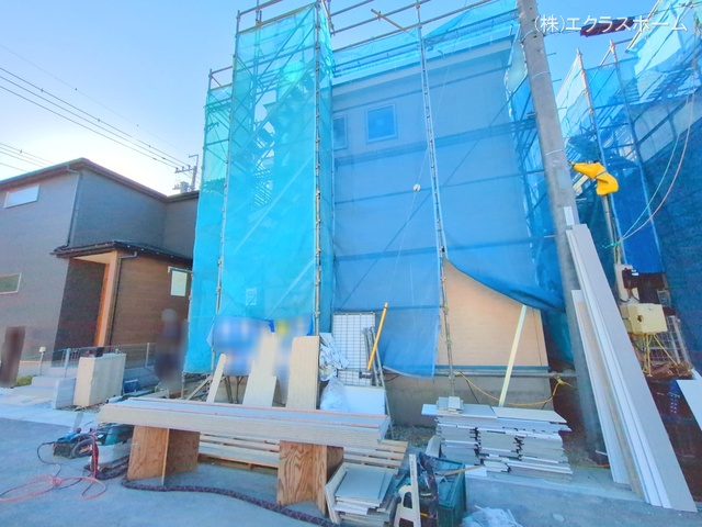 埼玉県春日部市小渕の新築戸建てシート写真 2025年11月16日撮影