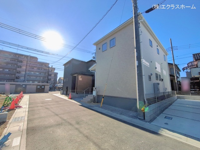 埼玉県春日部市小渕の新築戸建て完成写真 2026年1月7日撮影