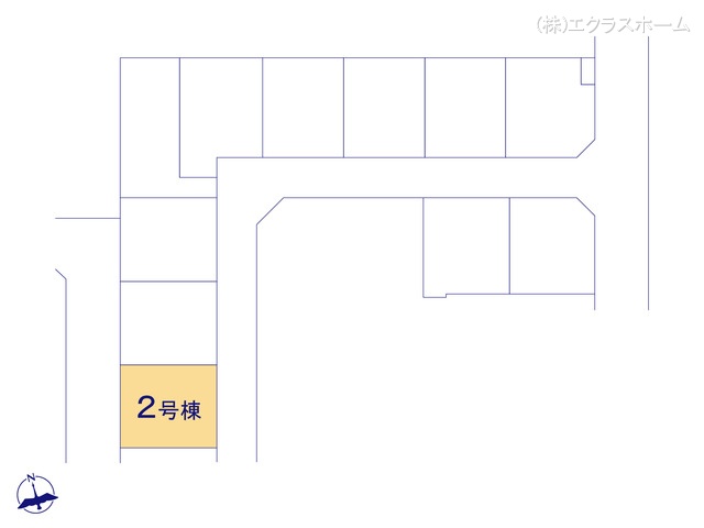 埼玉県春日部市小渕の新築戸建て全体区画図 ※図面と異なる場合は現況を優先