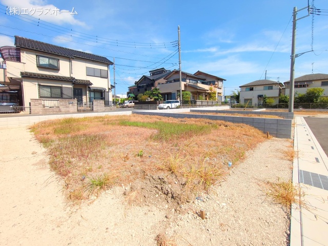 埼玉県春日部市小渕の新築戸建て更地・土地写真 2025年7月21日撮影