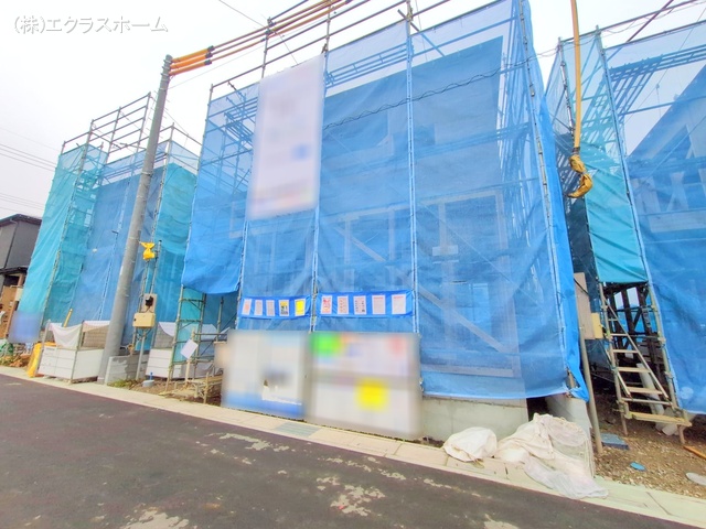 埼玉県春日部市小渕の新築戸建て上棟写真 2025年10月15日撮影