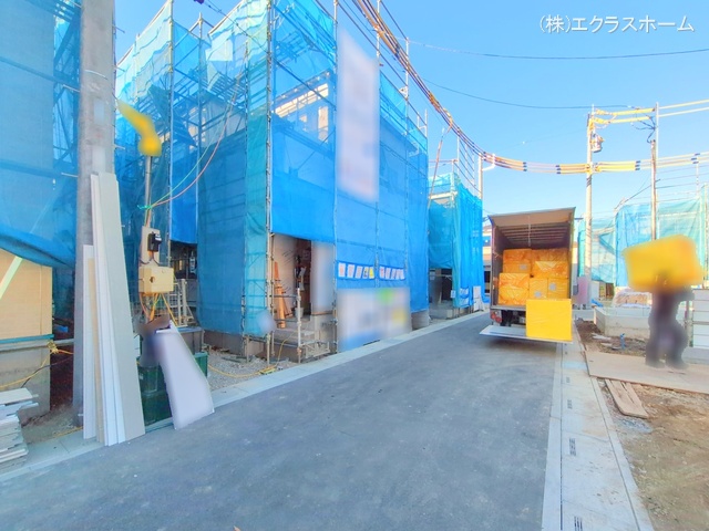 埼玉県春日部市小渕の新築戸建てシート写真 2025年11月16日撮影