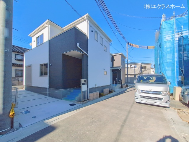 埼玉県春日部市小渕の新築戸建て完成写真 2026年1月7日撮影