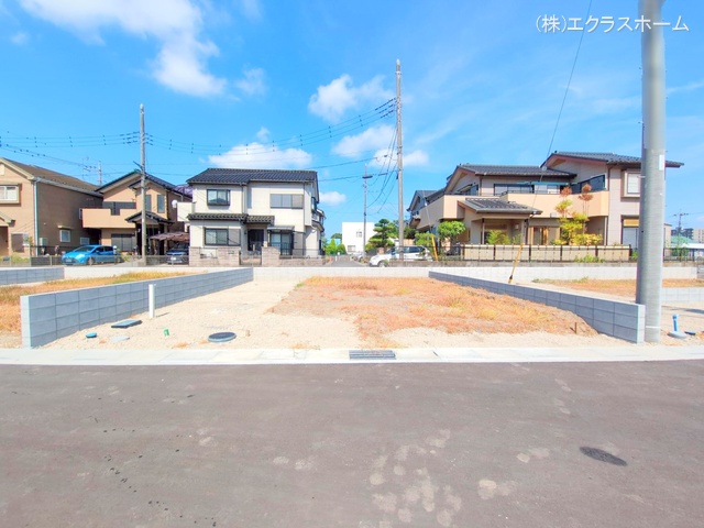 埼玉県春日部市小渕の新築戸建て更地・土地写真 2025年7月21日撮影