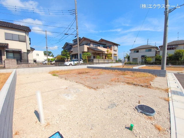 埼玉県春日部市小渕の新築戸建て更地・土地写真 2025年7月21日撮影