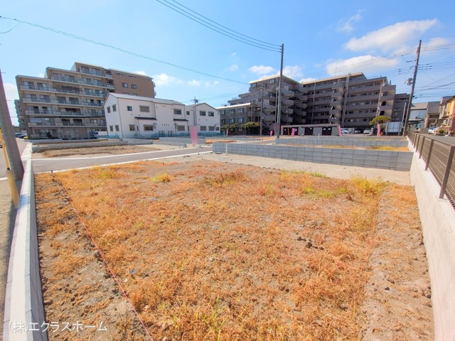埼玉県春日部市小渕の新築戸建て更地・土地写真 2025年7月21日撮影