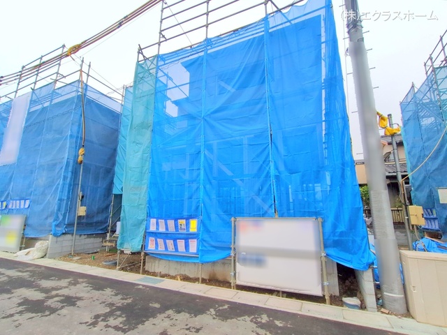 埼玉県春日部市小渕の新築戸建て上棟写真 2025年10月15日撮影