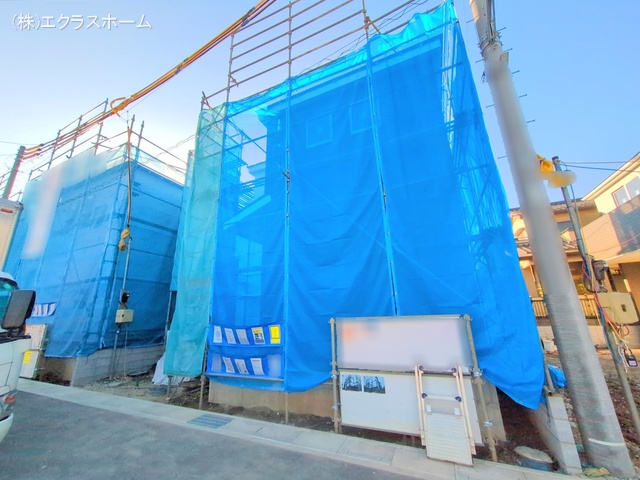 埼玉県春日部市小渕の新築戸建てシート写真 2025年11月16日撮影