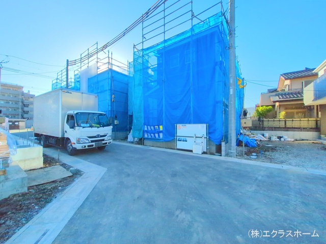埼玉県春日部市小渕の新築戸建てシート写真 2025年11月16日撮影