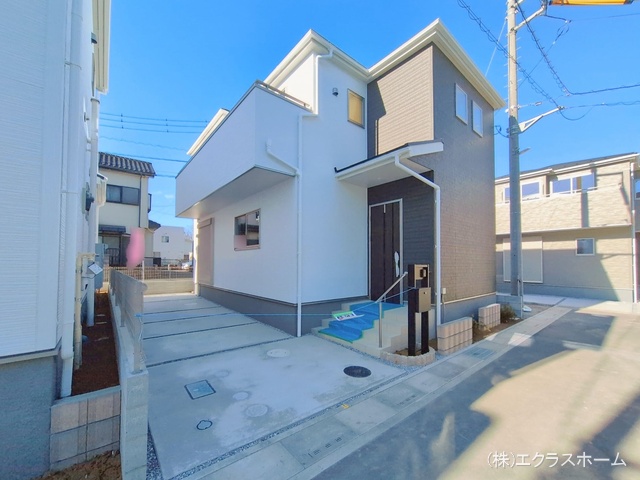 埼玉県春日部市小渕の新築戸建て完成写真 2026年1月7日撮影