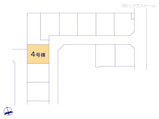 埼玉県春日部市小渕の新築戸建て全体区画図 ※図面と異なる場合は現況を優先