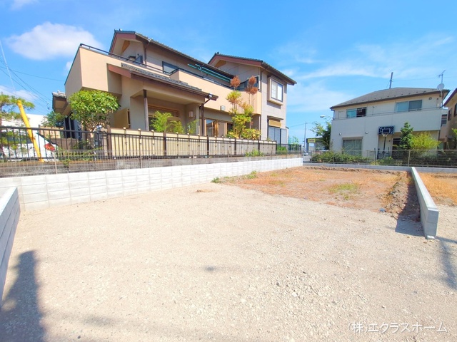 埼玉県春日部市小渕の新築戸建て更地・土地写真 2025年7月21日撮影
