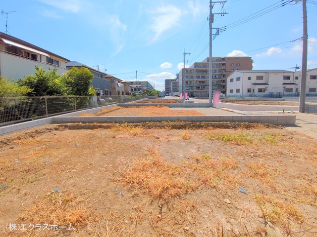 埼玉県春日部市小渕の新築戸建て更地・土地写真 2025年7月21日撮影