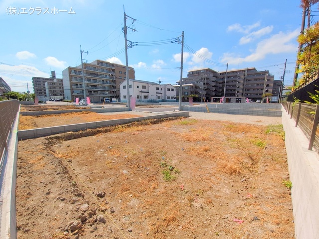 埼玉県春日部市小渕の新築戸建て更地・土地写真 2025年7月21日撮影