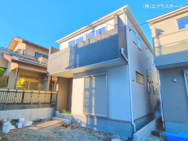 埼玉県春日部市小渕の新築戸建て外構写真 2025年11月16日撮影