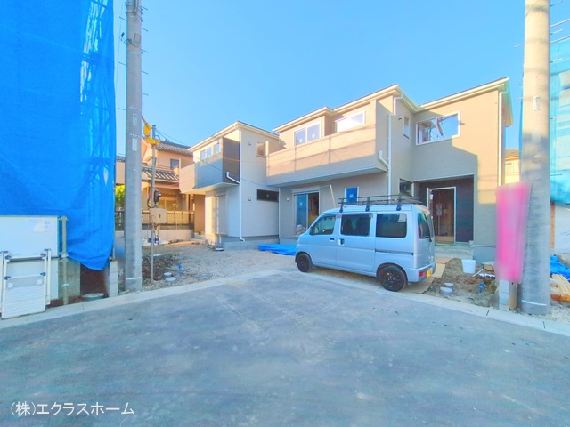 埼玉県春日部市小渕の新築戸建て外構写真 2025年11月16日撮影