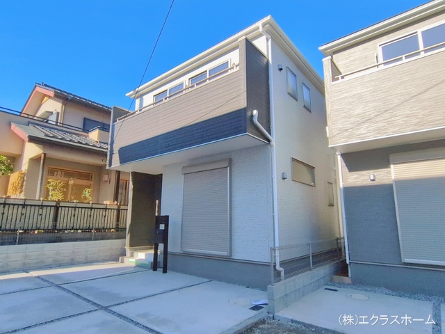 埼玉県春日部市小渕の新築戸建て完成写真 2026年1月7日撮影