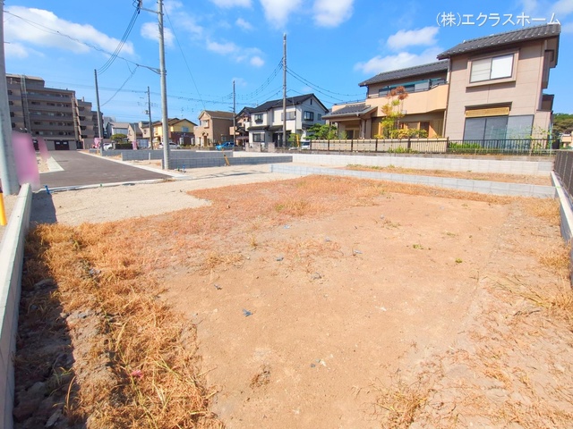 埼玉県春日部市小渕の新築戸建て更地・土地写真 2025年7月21日撮影