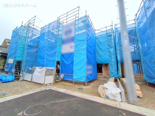 埼玉県春日部市小渕の新築戸建て上棟写真 2025年10月15日撮影