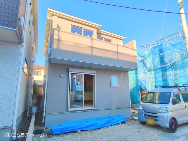 埼玉県春日部市小渕の新築戸建て外構写真 2025年11月16日撮影