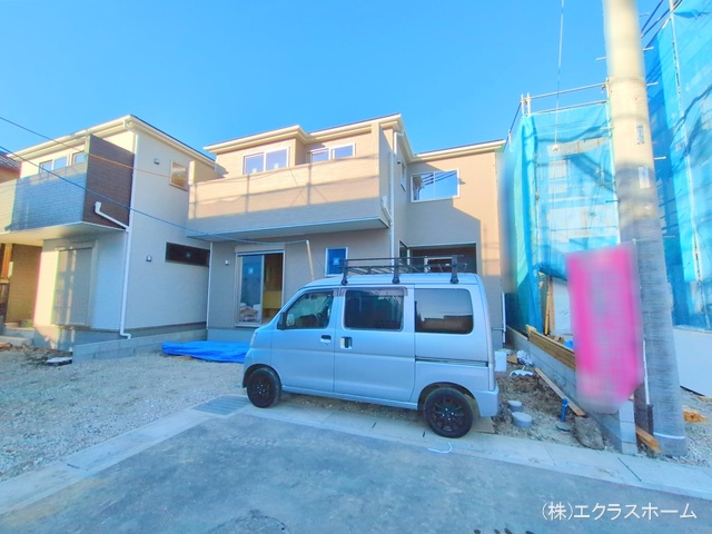 埼玉県春日部市小渕の新築戸建て外構写真 2025年11月16日撮影