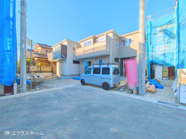 埼玉県春日部市小渕の新築戸建て外構写真 2025年11月16日撮影