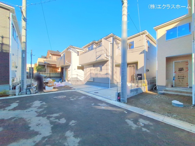 埼玉県春日部市小渕の新築戸建て完成写真 2025年12月14日撮影