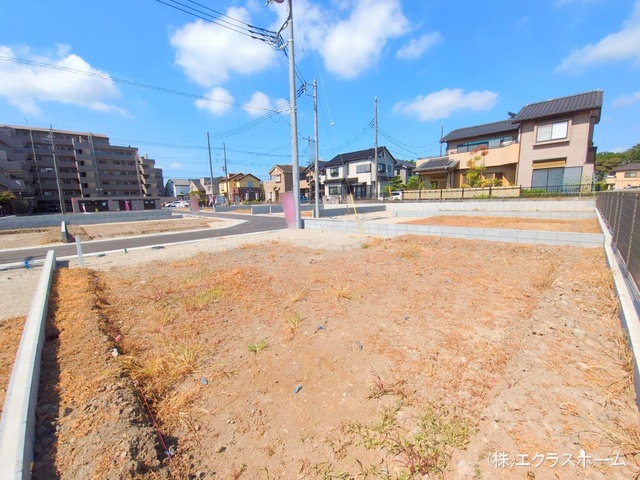 埼玉県春日部市小渕の新築戸建て更地・土地写真 2025年7月21日撮影
