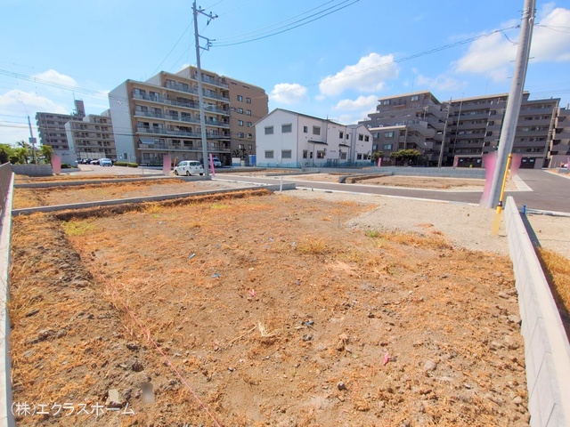 埼玉県春日部市小渕の新築戸建て更地・土地写真 2025年7月21日撮影