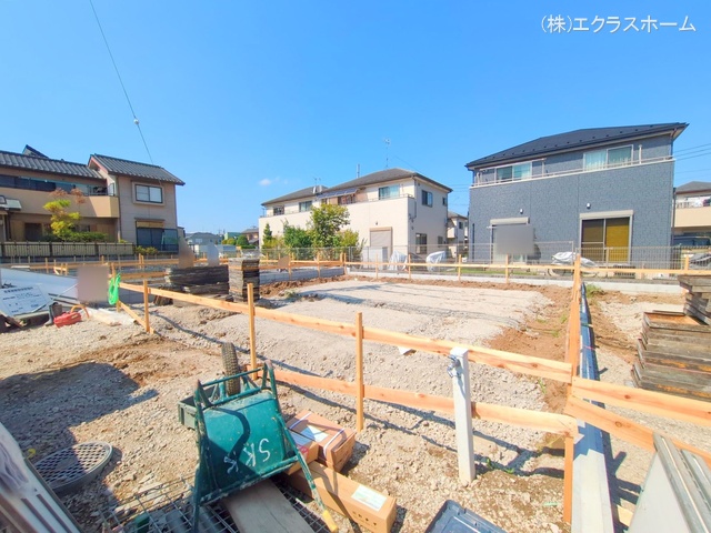 埼玉県春日部市小渕の新築戸建て基礎写真 2025年9月16日撮影