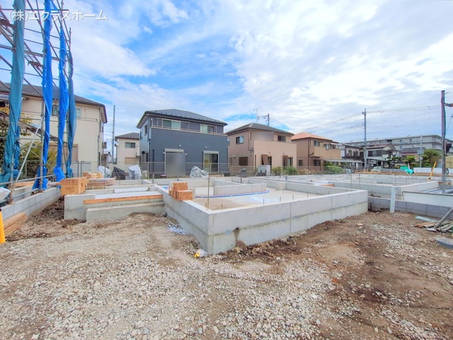 埼玉県春日部市小渕-新築戸建ての基礎写真