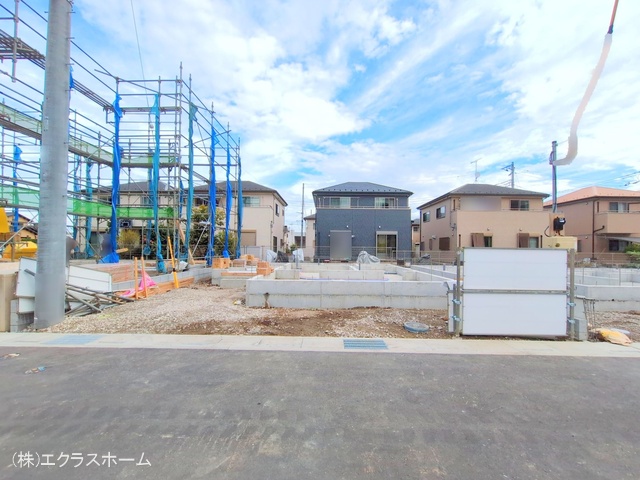 埼玉県春日部市小渕の新築戸建て基礎写真 2025年10月5日撮影
