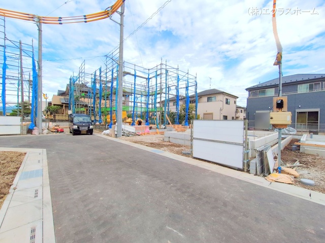 埼玉県春日部市小渕の新築戸建て基礎写真 2025年10月5日撮影