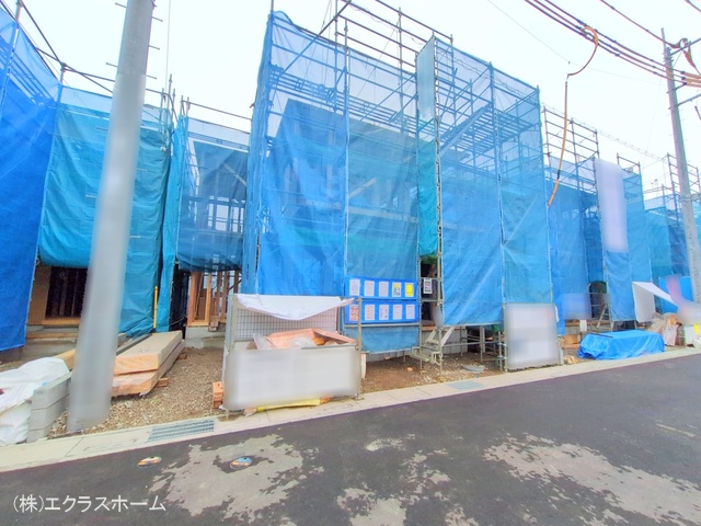 埼玉県春日部市小渕の新築戸建て上棟写真 2025年10月15日撮影