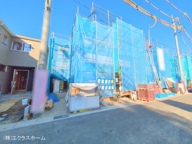埼玉県春日部市小渕の新築戸建てシート写真 2025年11月16日撮影