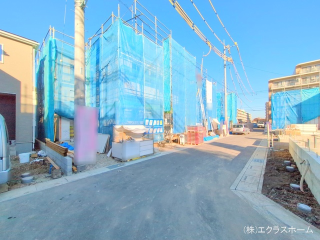埼玉県春日部市小渕の新築戸建てシート写真 2025年11月16日撮影